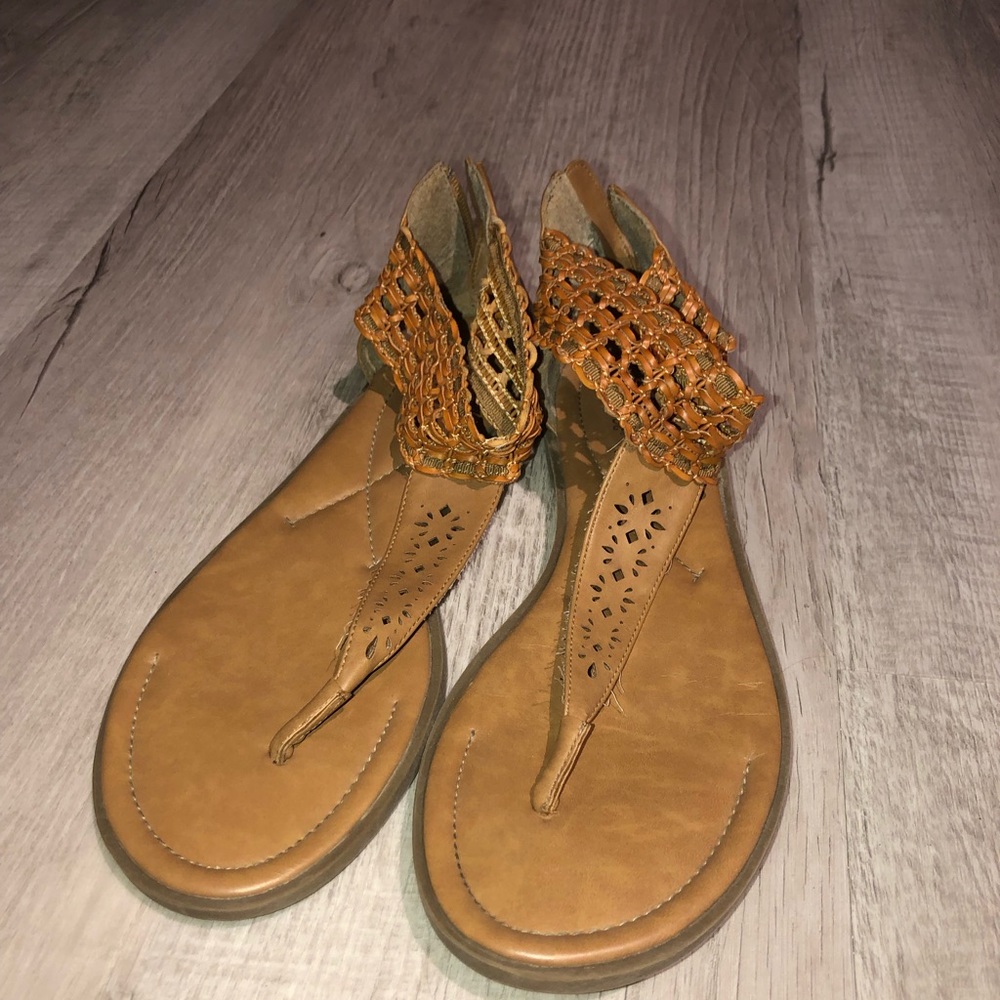 Brown sandals
